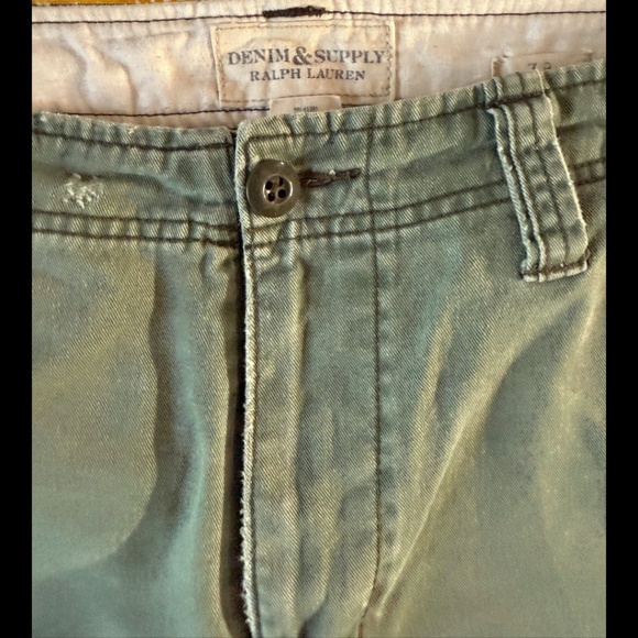 Ralph Lauren Denim & Supply Cargo Shorts | 2014 Vintage Utility Style - Picture 5 of 7